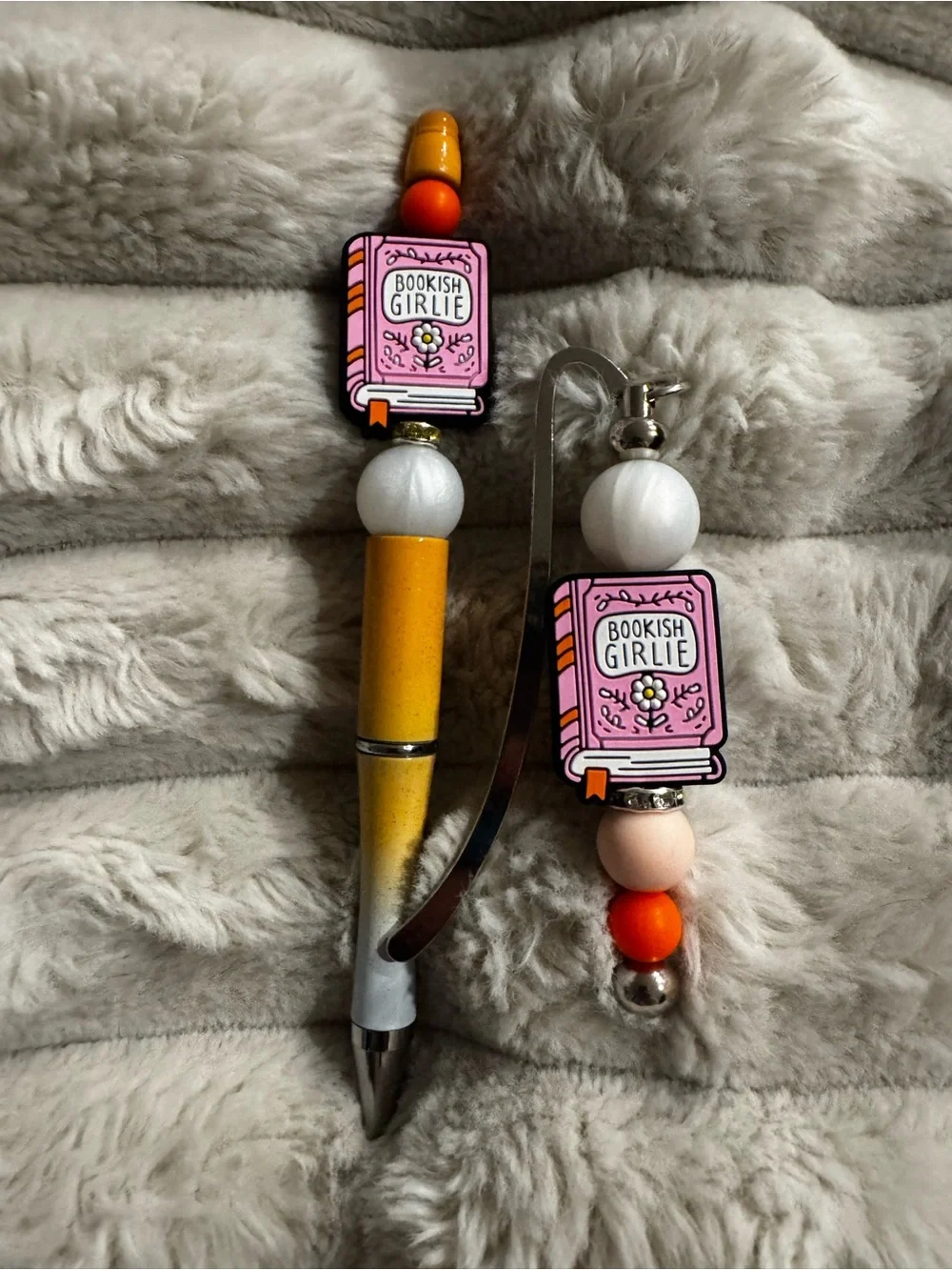 Bookish Girlie Pen and Bookmark Set